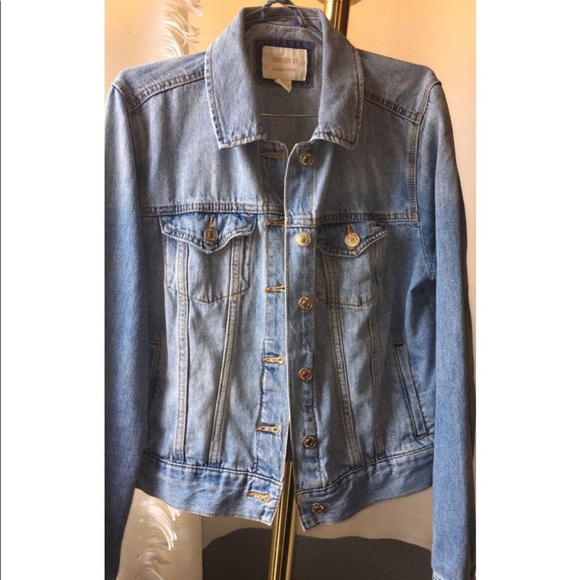 forever 21 classic denim jacket